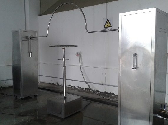 IPX3.4擺管淋雨出水量??？